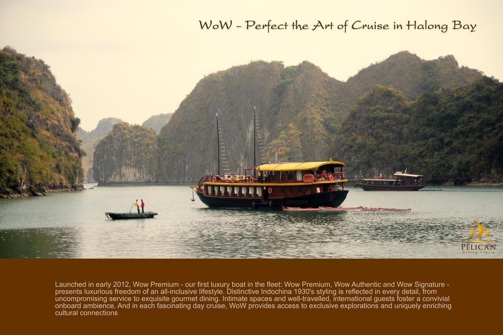 Pelican Classic Cruise Hotel Ha Long Exterior foto