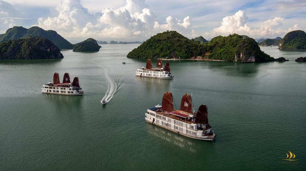 Pelican Classic Cruise Hotel Ha Long Exterior foto